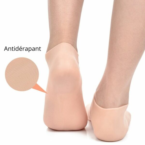 Chaussette Silicone Nuit Sandy Confort Chaussette Silicone Nuit Sandy Confort