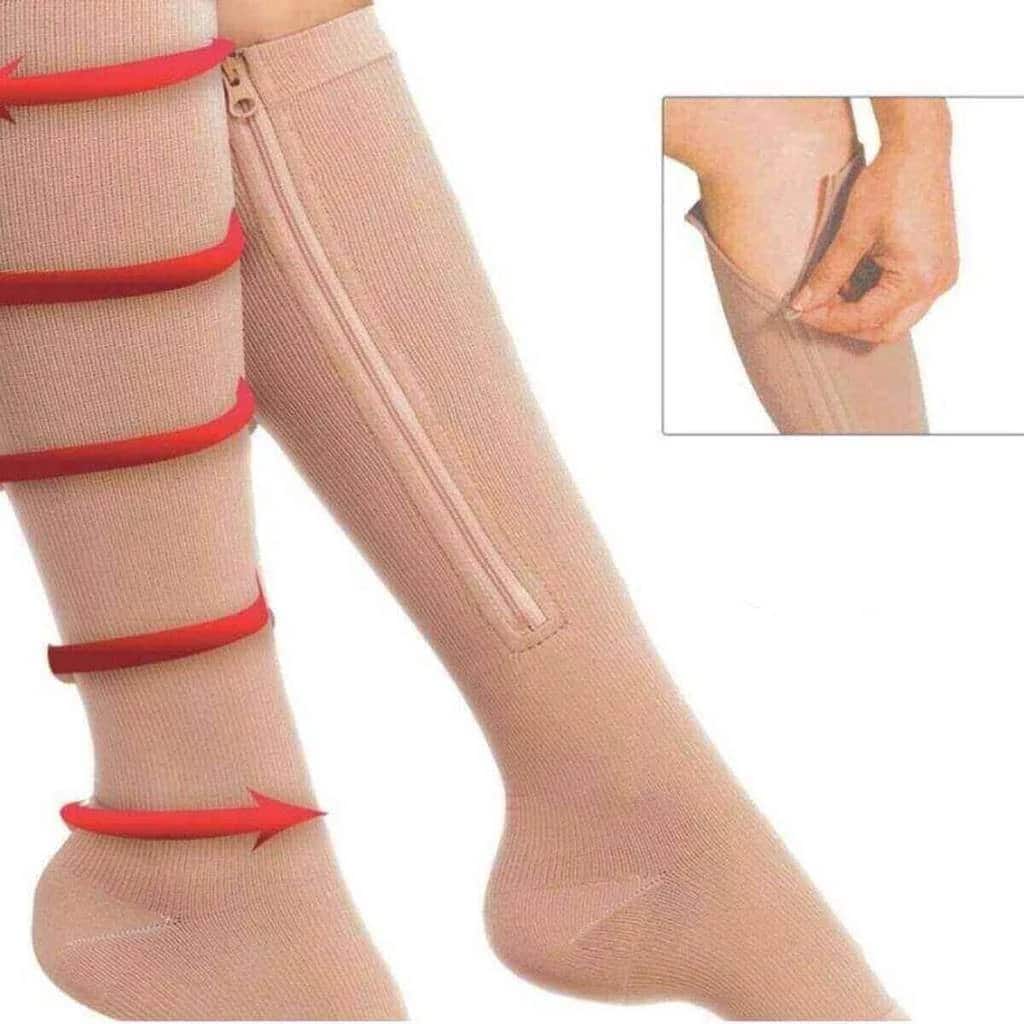 Chaussettes De Compression à Bout Ouvert SandySocks Une