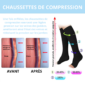 Chaussettes de compression médicale