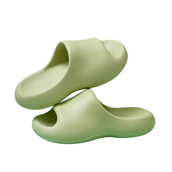 Claquette-Orthopedique-ete-memoire-de-forme-fasciite-plantaire-vert Claquette-Orthopedique-ete-memoire-de-forme-fasciite-plantaire-vert