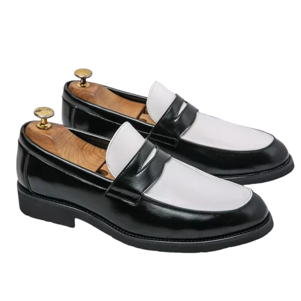 ComfortSteps-Mocassin-noir-et-blanc-pour-femme-4 ComfortSteps-Mocassin-noir-et-blanc-pour-femme-4
