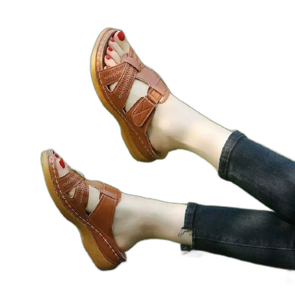 FootEase-Sandale-orthopedique-femme-compensee-simili-cuir-1