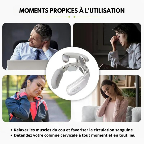 Masseur cervicales Electrique : Moments propices à l'utilisation Masseur cervicales Electrique : Moments propices à l'utilisation