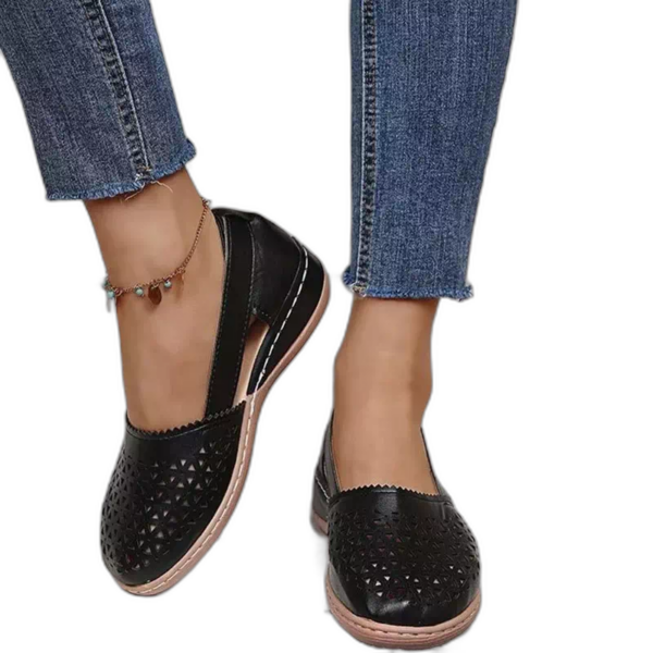 Sandalesstyleretroencuirblack