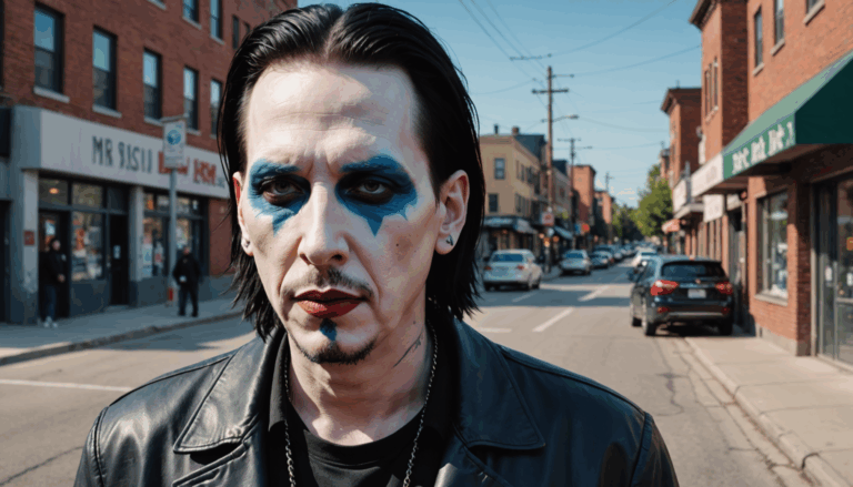 découvrez marylin manson comme vous ne l'avez jamais vu : révélations exclusives et photos inédites de la star au naturel, loin de ses looks extravagants.