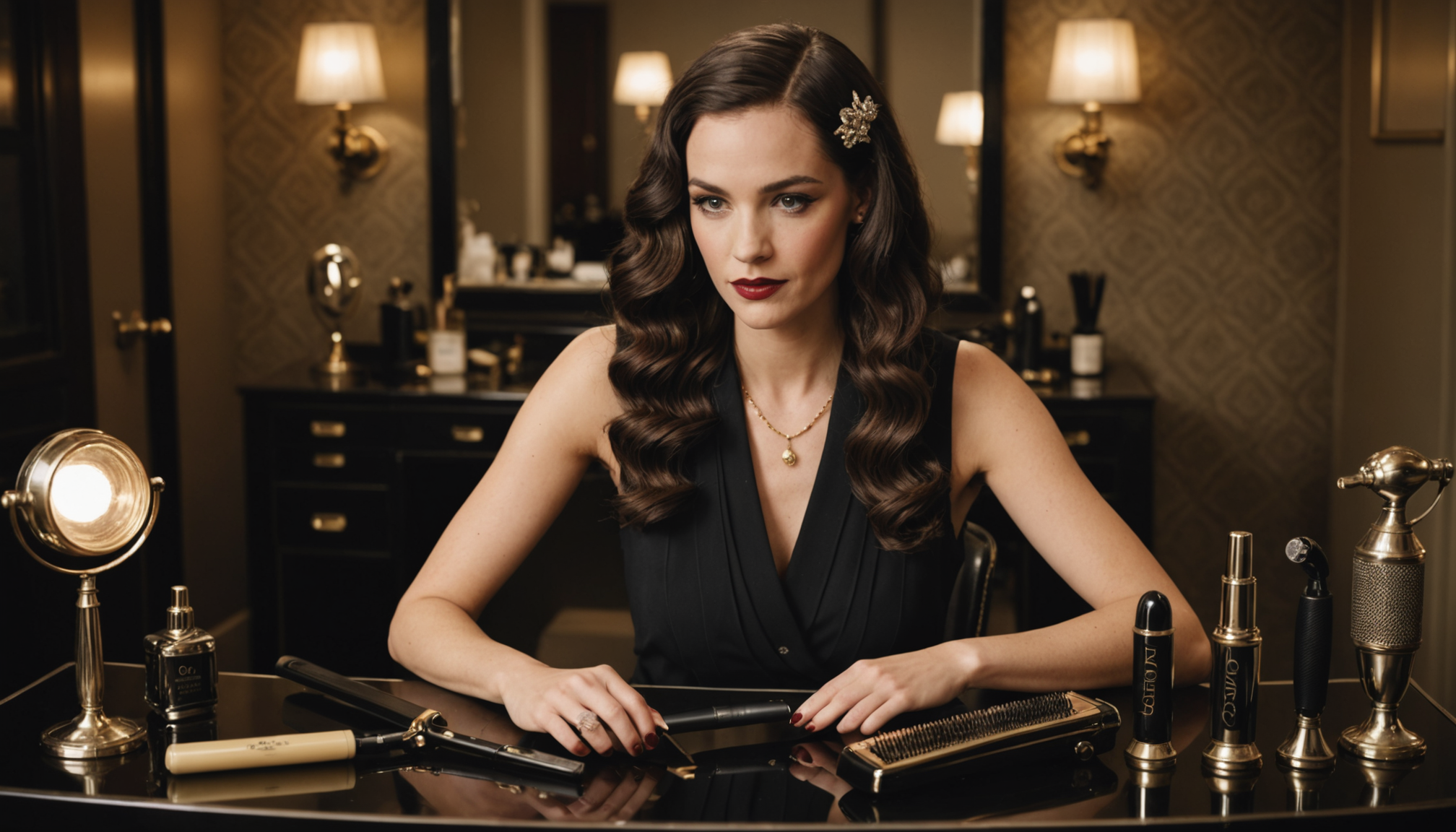 découvrez cinq astuces simples pour réaliser des ondulations rétro inspirées des années 20 à l’aide d’un lisseur ghd, de pinces et de gel. obtenez un look glamour et sophistiqué en quelques étapes faciles !