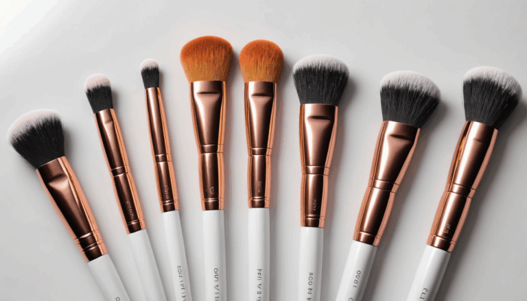 découvrez le kit rose glow d'elsamakeup : une sélection de pinceaux élégants et performants, conçus pour sublimer votre maquillage tout en respectant votre budget. alliez qualité professionnelle et prix accessible avec elsamakeup !