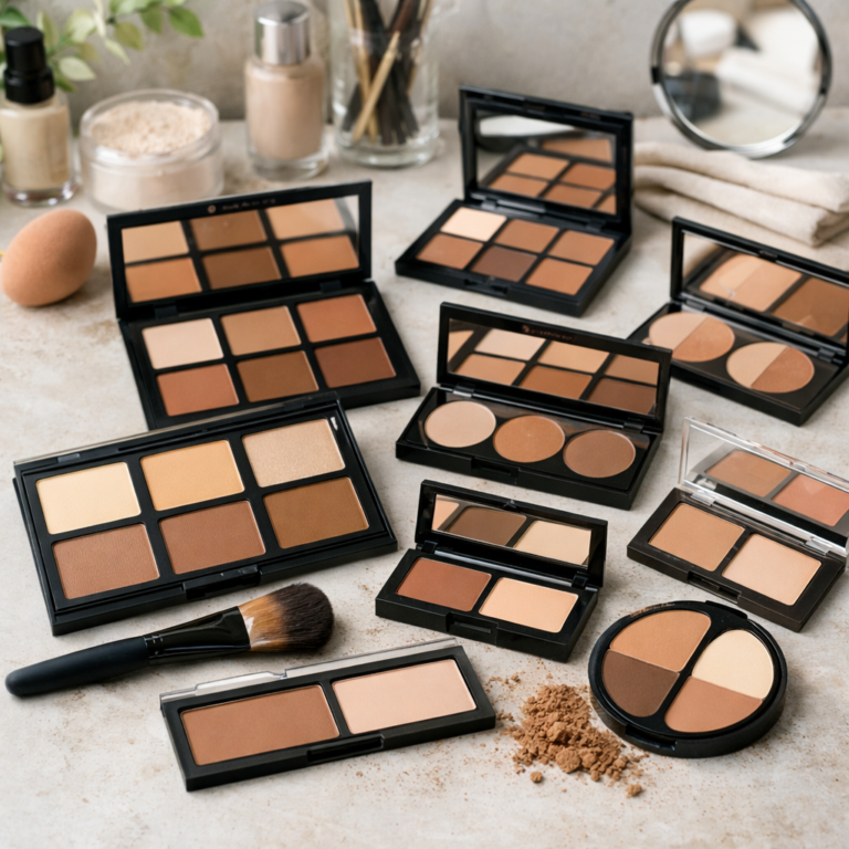 12 palettes contour abordables et efficaces pour un teint sculpté