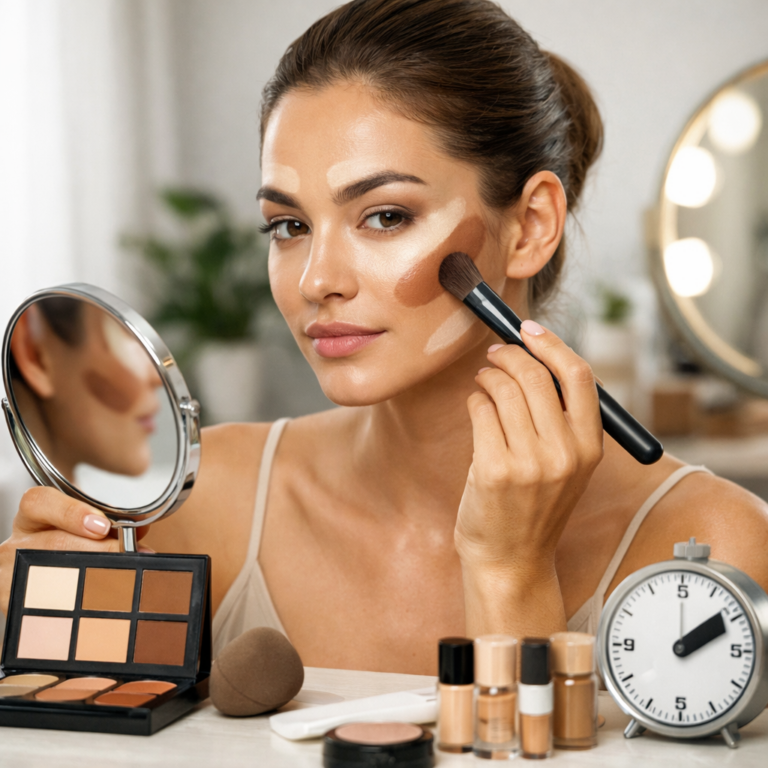 Contour express : 10 astuces de pro pour sculpter votre visage en 5 minutes