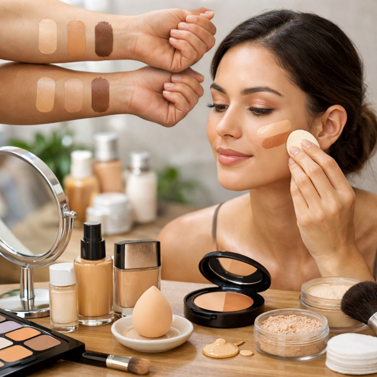 Fond de teint parfait : comment choisir et appliquer le bon selon votre peau