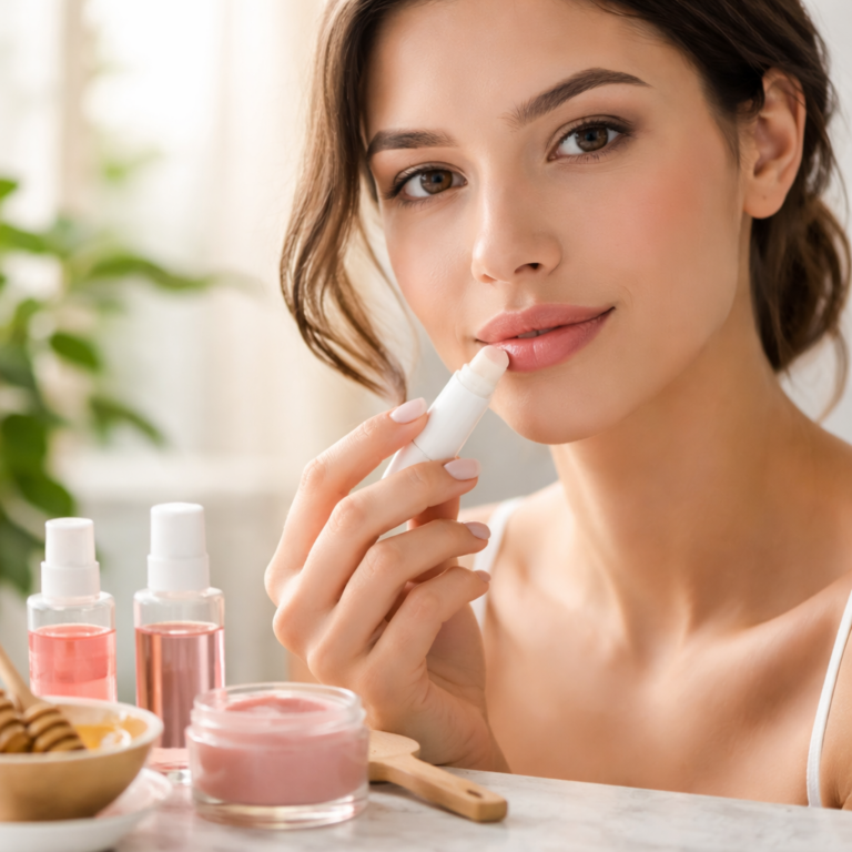 Lèvres plus pulpeuses naturellement : gestes sûrs et efficaces