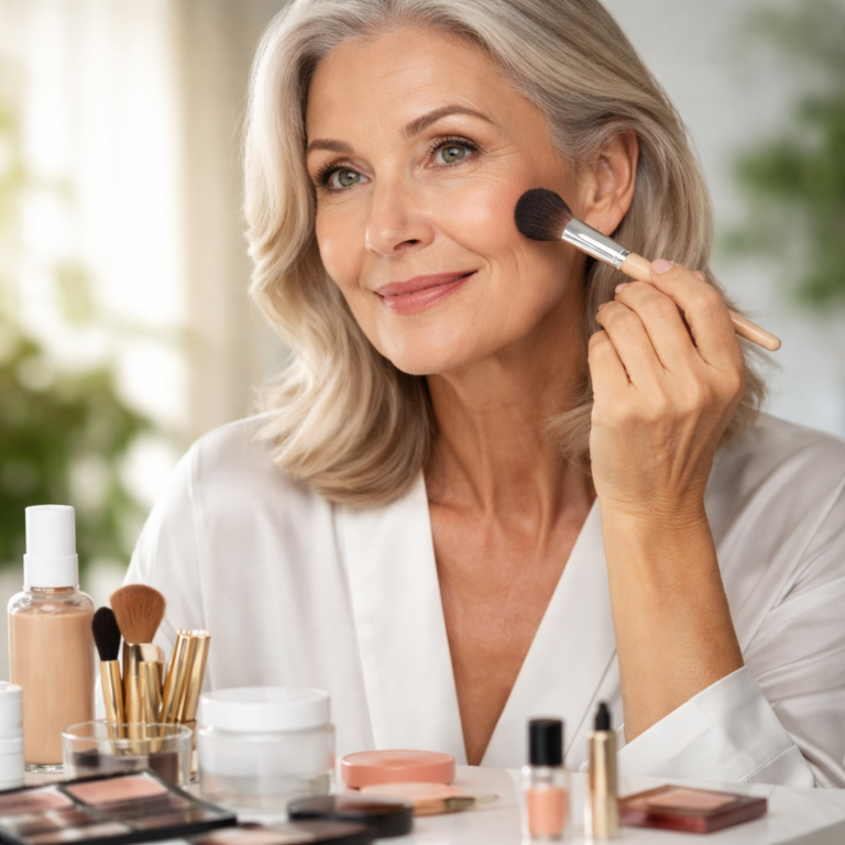 Maquillage peau mature : conseils experts pour un teint lumineux et naturel