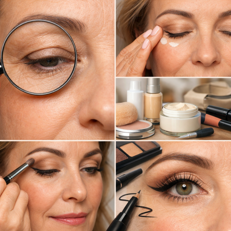 Regard lifté : 5 astuces maquillage pour corriger les paupières tombantes