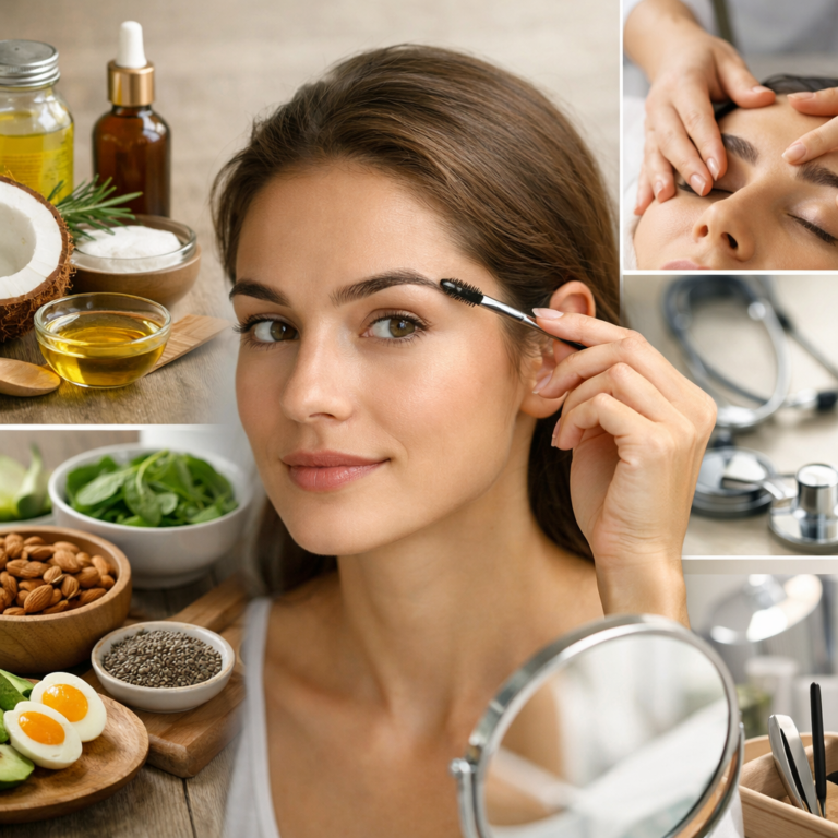Sourcils plus fournis naturellement : conseils et remèdes fiables