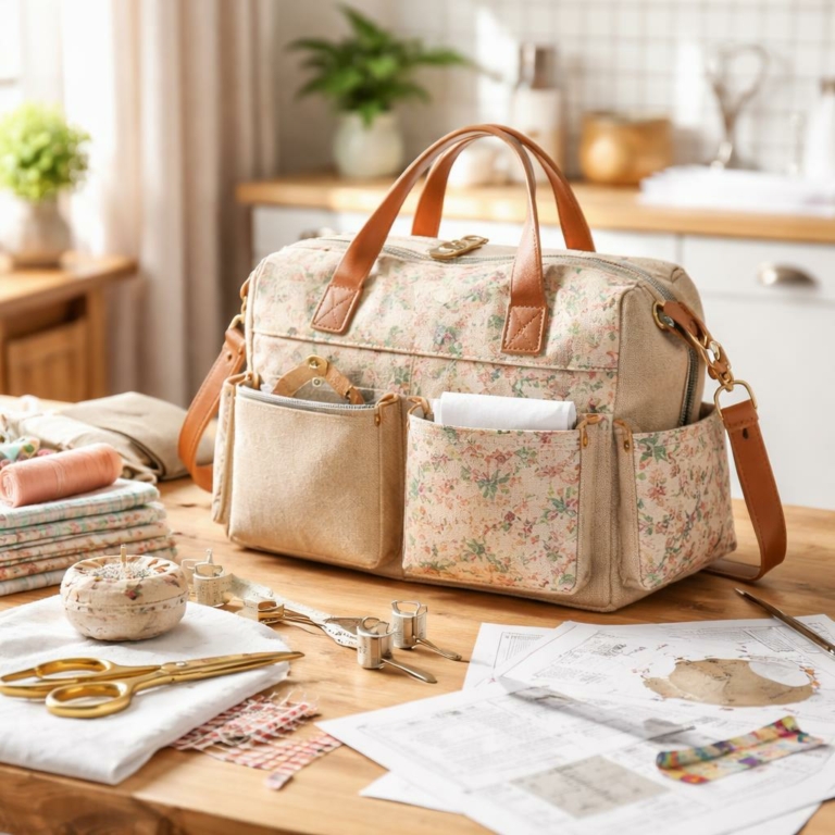 Sac à langer DIY : patron gratuit et guide pas à pas pour le coudre facilement