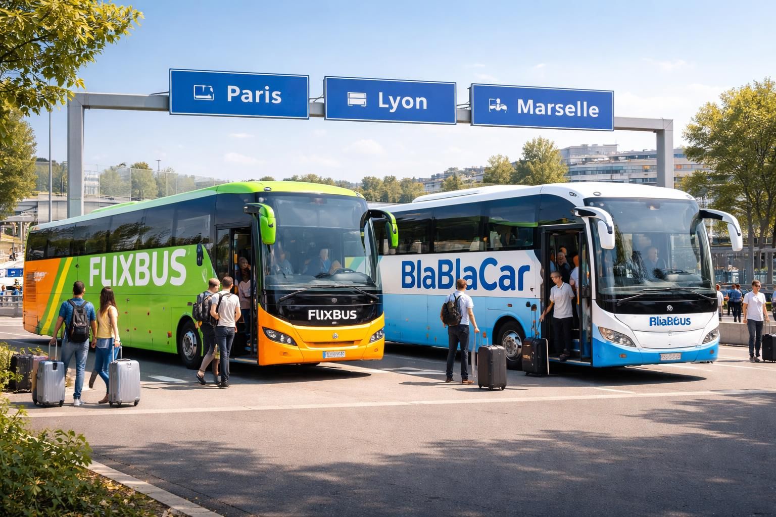 découvrez les trajets en bus confortables et économiques avec flixbus et blablacar bus entre paris, lyon et marseille. réservez facilement et voyagez sereinement.