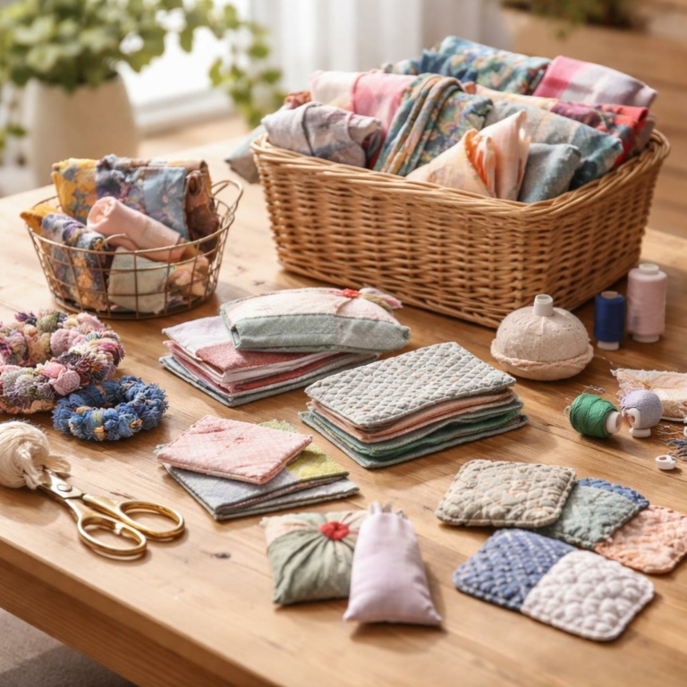 10 idées faciles et élégantes pour transformer vos chutes de tissu