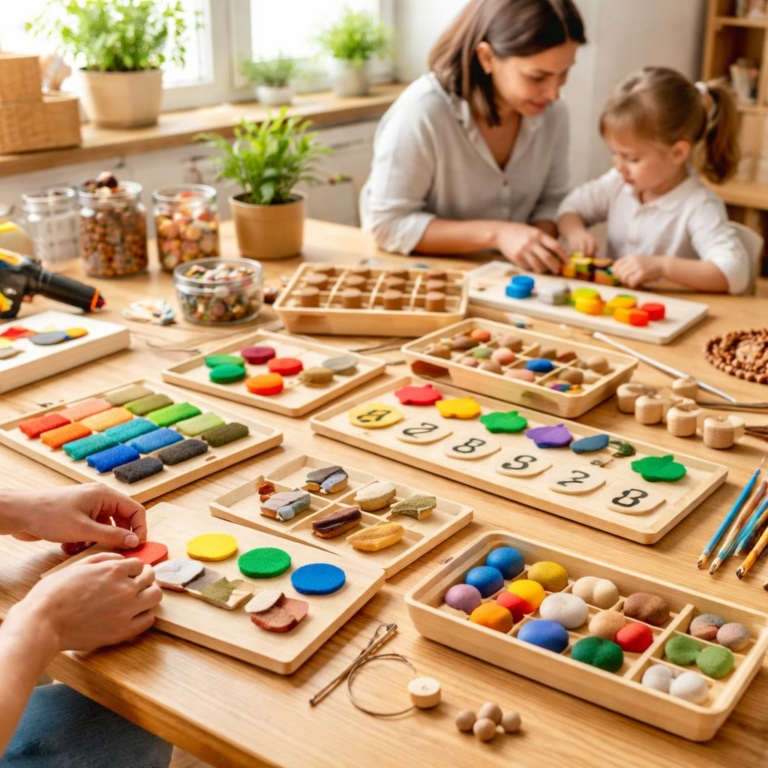 Matériel Montessori DIY : fabriquez facilement des outils pédagogiques à petit prix